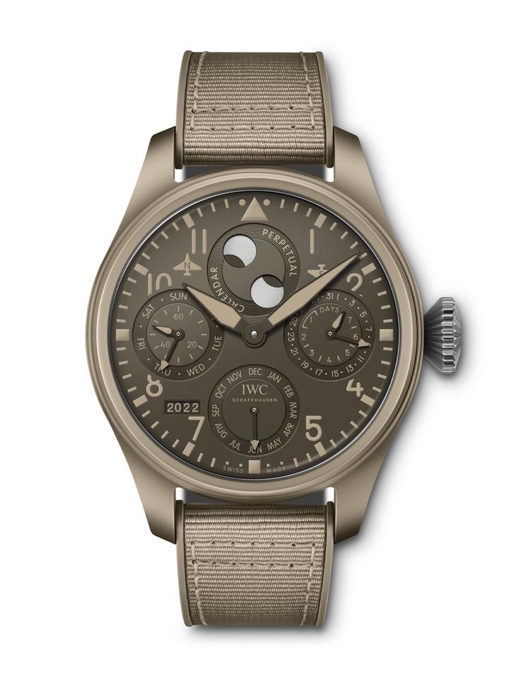 IWC IN STOCK Perpetual Calendar Top Gun Edition “mojave desert" IW503004-50 Limited edition