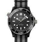 Seamaster Diver 300 M Black ceramic on NATO strap 43.5 MM