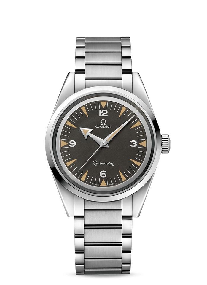 RAILMASTER OMEGA CO‑AXIAL MASTER CHRONOMETER 38 MM 1957
