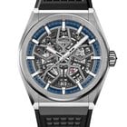 DEFY CLASSIC skeletonised movement Titanium