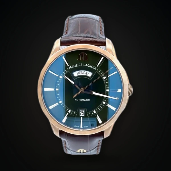 Maurice Lacroix Pontos Day Date Bronze Ref. PT6358-BRZ01-63E-3