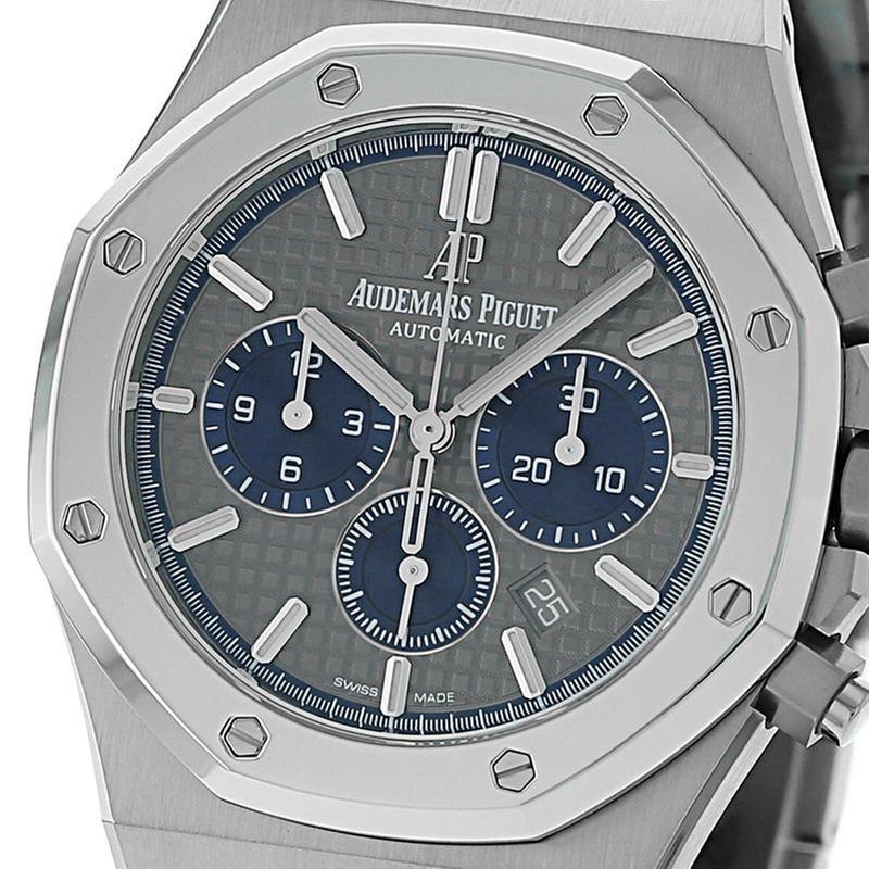 Audemars Piguet Royal Oak Chronograph Platinum bezel Gray Dial 1220IP Ref. 26331IP.OO.1220IP.01 - view 4