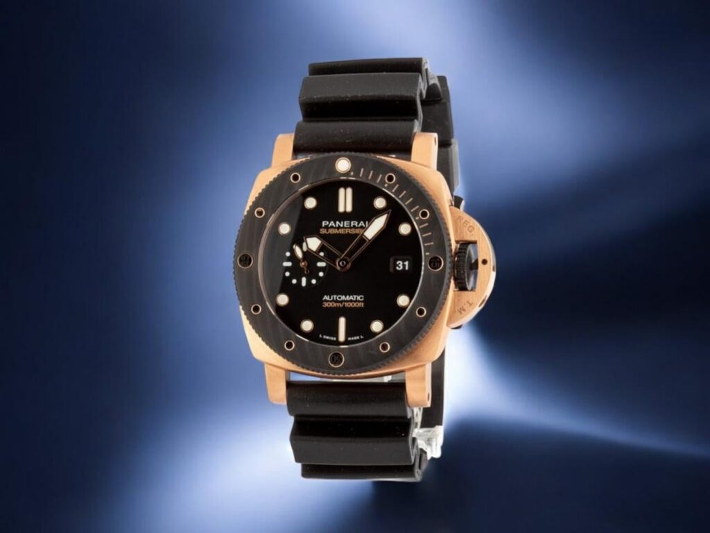 Panerai Submersible Quarantaquattro Goldtech Orocarbo PAM02070 Ref. PAM 02070