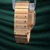 Cartier Santos 18k Watch Large WGSA0029 - view 9