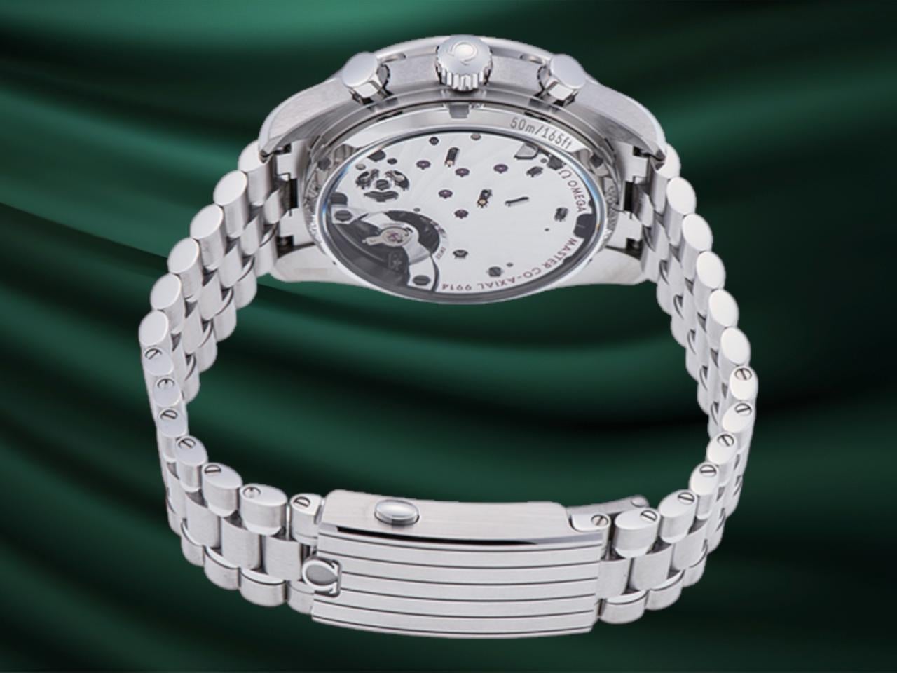Omega Speedmaster NEW Moonphase Stainless Steel / Black Meteorite / Bracelet 304.30.43.52.01.001 2025 fullset - view 5