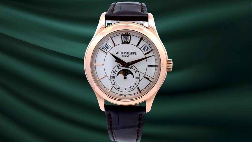 Patek Philippe Annual Calendar 5205 Rose Gold White Dial 40mm 5205R-001 Full Set