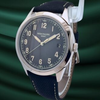 Patek Philippe Calatrava 5226G-001 Calatrava White Gold / Charcoal 40mm full set - view 2