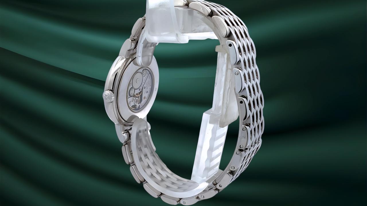 Patek Philippe Calatrava Moon Phase 4958 White Gold Manual 31mm Full Set Ref. 4958/1G-001 - view 6