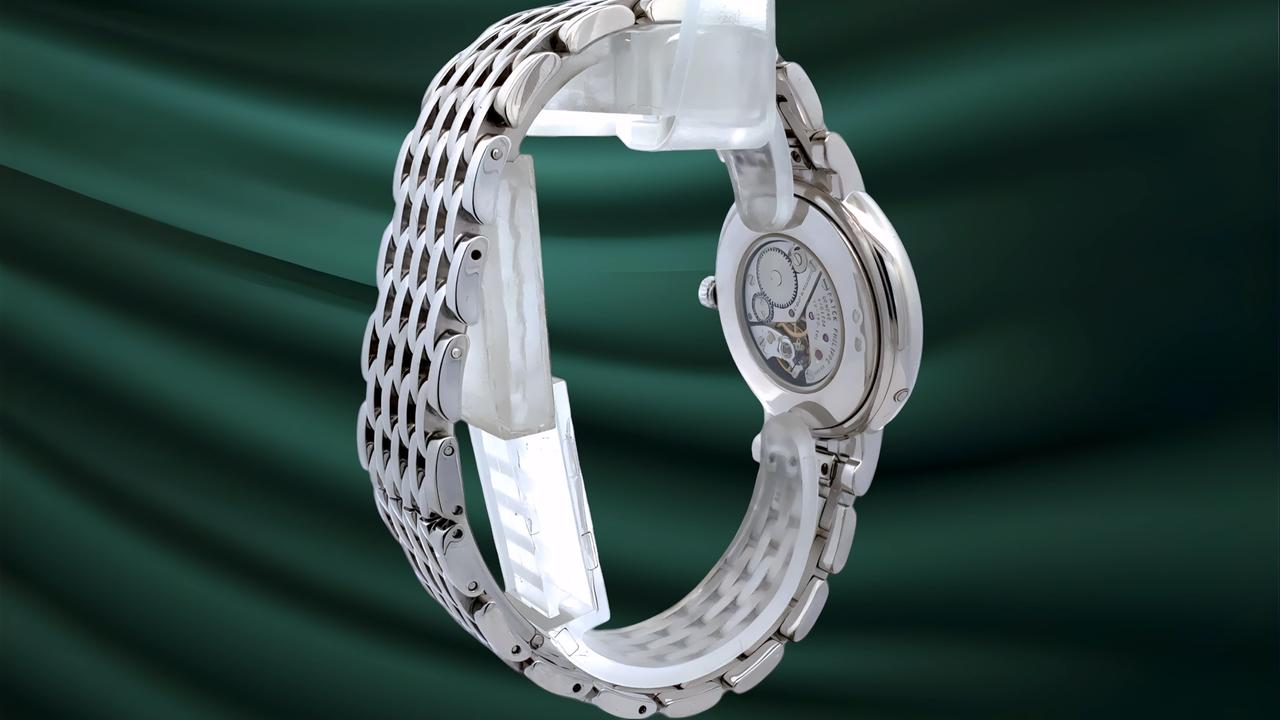 Patek Philippe Calatrava Moon Phase 4958 White Gold Manual 31mm Full Set Ref. 4958/1G-001 - view 11