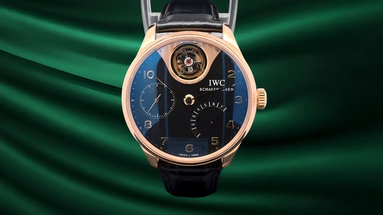 IWC Portuguese 2025 Serviced Portuguese Tourbillon Mystere Ref. IW504210
