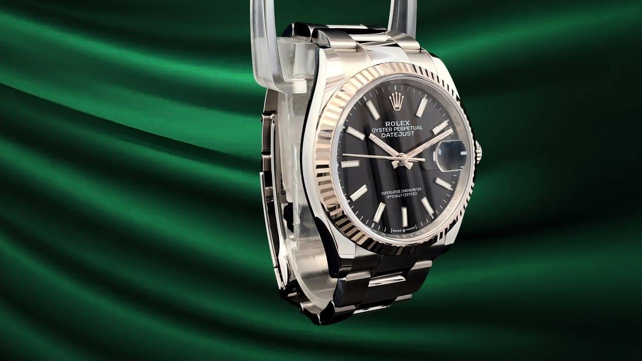 Rolex Datejust 126234-0016 Datejust 36 Stainless Steel / Fluted / Black / Oyster - view 15