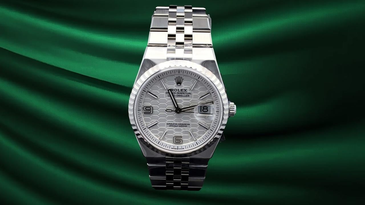 Rolex Land-Dweller NEW 2026 Land-Dweller 36 Oystersteel - White Gold / White / Flat Jubilee 127234-0001