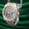 Rolex Datejust NEW Datejust 36 Stainless Steel / Everose / Diamond / Slate Roman Diamond / Jubilee 126281RBR-0011 - view 3