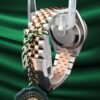 Rolex Datejust NEW Datejust 36 Stainless Steel / Everose / Diamond / Slate Roman Diamond / Jubilee 126281RBR-0011 - view 11
