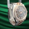 Rolex Datejust NEW Datejust 36 Stainless Steel / Everose / Diamond / Slate Roman Diamond / Jubilee 126281RBR-0011 - view 16