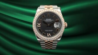 Rolex Datejust NEW Datejust 36 Stainless Steel / Everose / Diamond / Slate Roman Diamond / Jubilee 126281RBR-0011 - view 2
