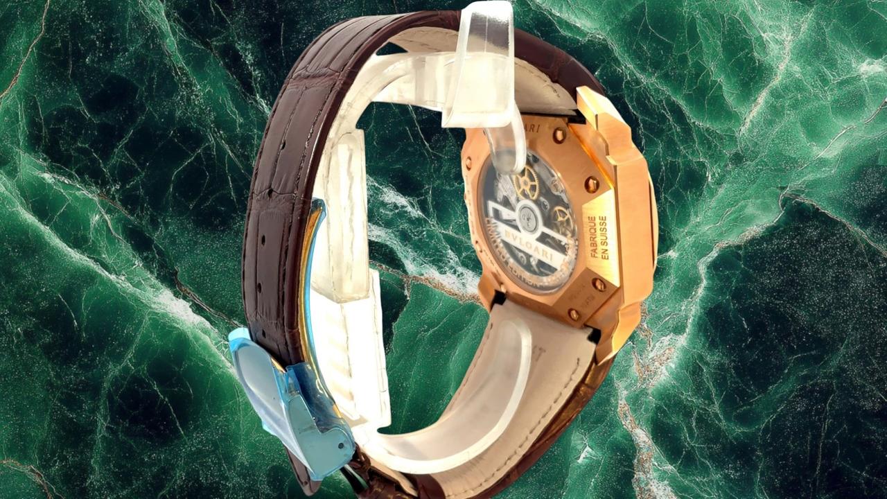 Bulgari Octo Velocissimo Brown Dial Chronograph Men's Watch 18k Rose Gold 102259 Ref. 102259 BGOP41C11GLDCH - view 6