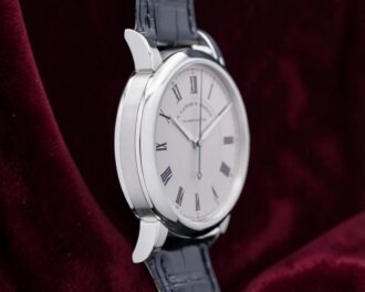 A. Lange & Söhne Richard Lange (BOX & PAPERS) Richard Lange platinum 232.025 - 40.5mm in pristine condition with box papers - view 2