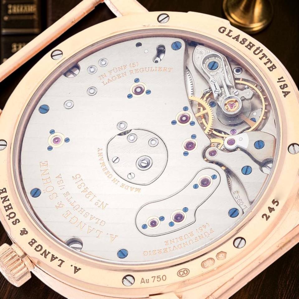 A. Lange & Söhne Grand Lange 1 2022 BOX-PAPERS Grand Lange 1 Moonphase Pink Gold Silver dial 41mm 139.032 - view 7