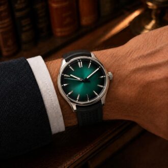 H.Moser & Cie. NEW 2026 Pioneer Centre Seconds Cosmic Green 3201-1201 - view 2