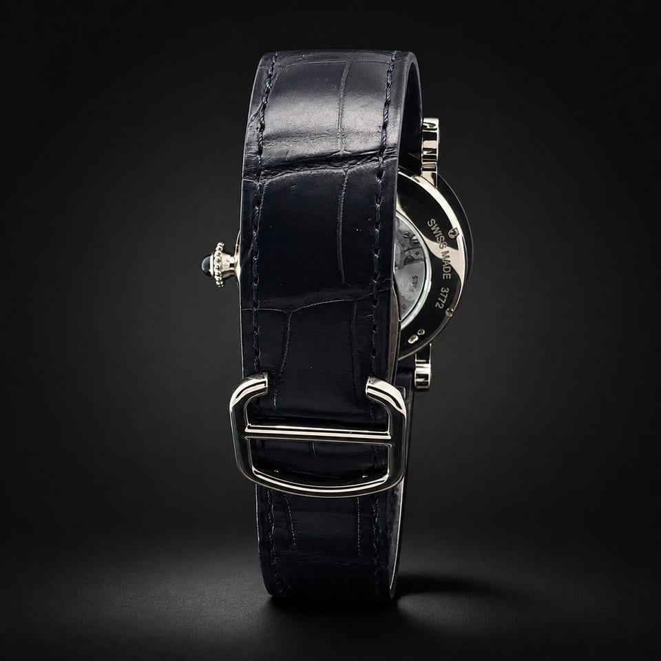 Cartier Rotonde de Cartier Retrograde GMT White Gold Blue Dial Mens Watch W1556241 Limited to 200pcs - view 6