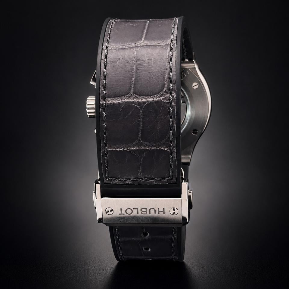Hublot Classic Fusion Racing Grey 42 Chronograph Titanium / Racing Grey / Rubber Ref. 541.NX.7070.LR - view 8
