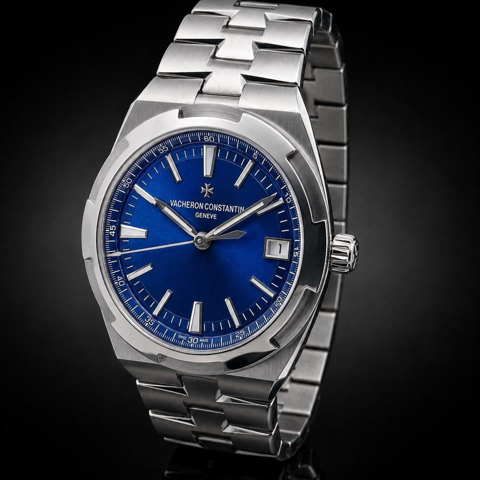 Vacheron Constantin Overseas Date Stainless Steel Blue dial 41mm 4500V/110A-B128 - view 4