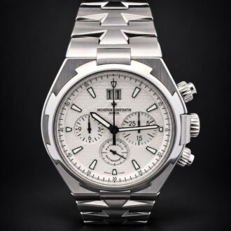 Vacheron Constantin Overseas Chronograph Stainless Steel / White / Bracelet 49150/B01A Ref. 49150/B01A-9095 - view 2
