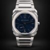 Bulgari Octo Finissimo S Stainless Steel / Blue / Bracelet 103431 FULL SET Excellent condition - view 2