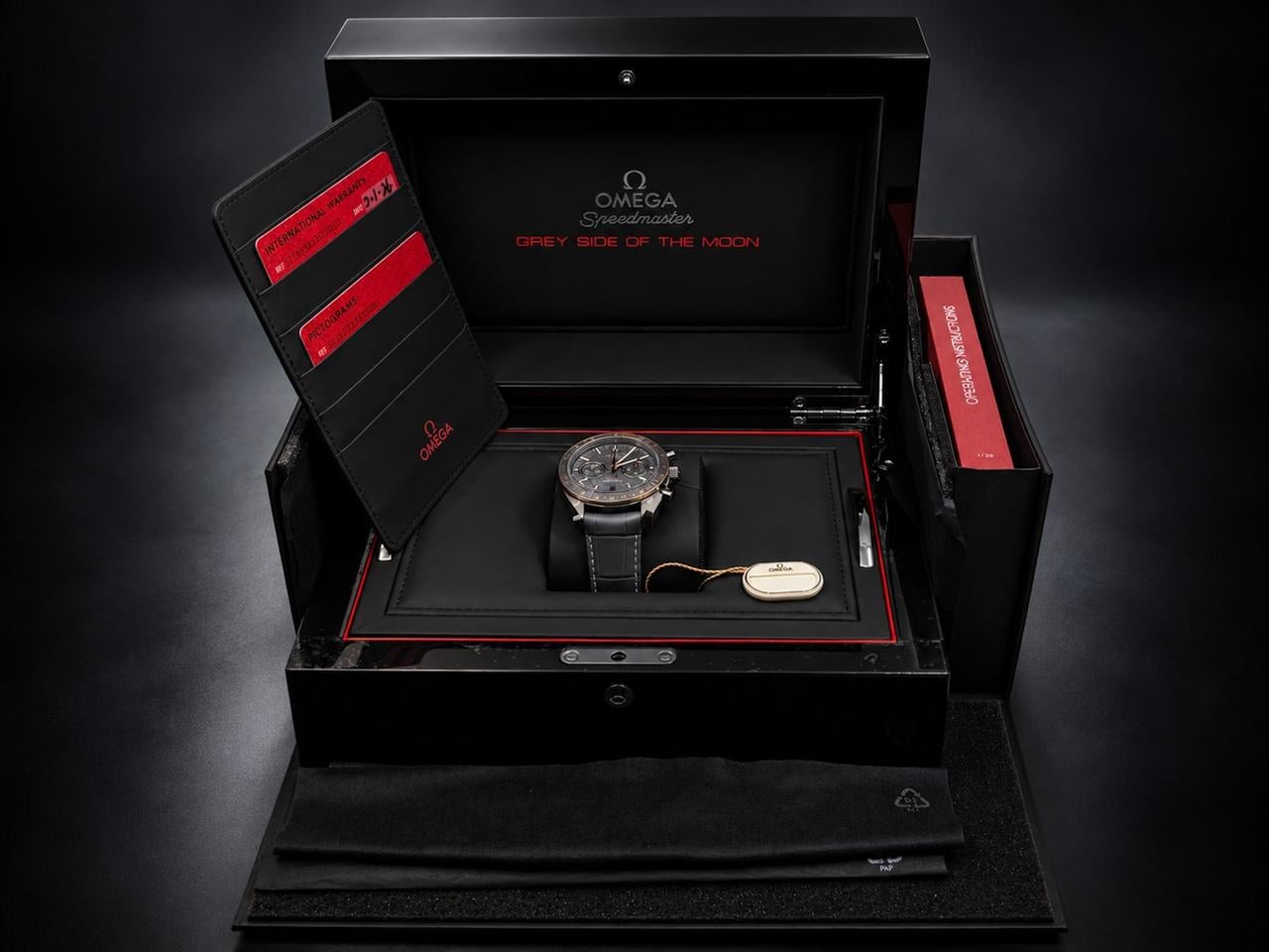 Omega Speedmaster NEW Speedmaster Moonwatch Grey Side of the Moon Meteorite dial 311.63.44.51.99.001 - view 12