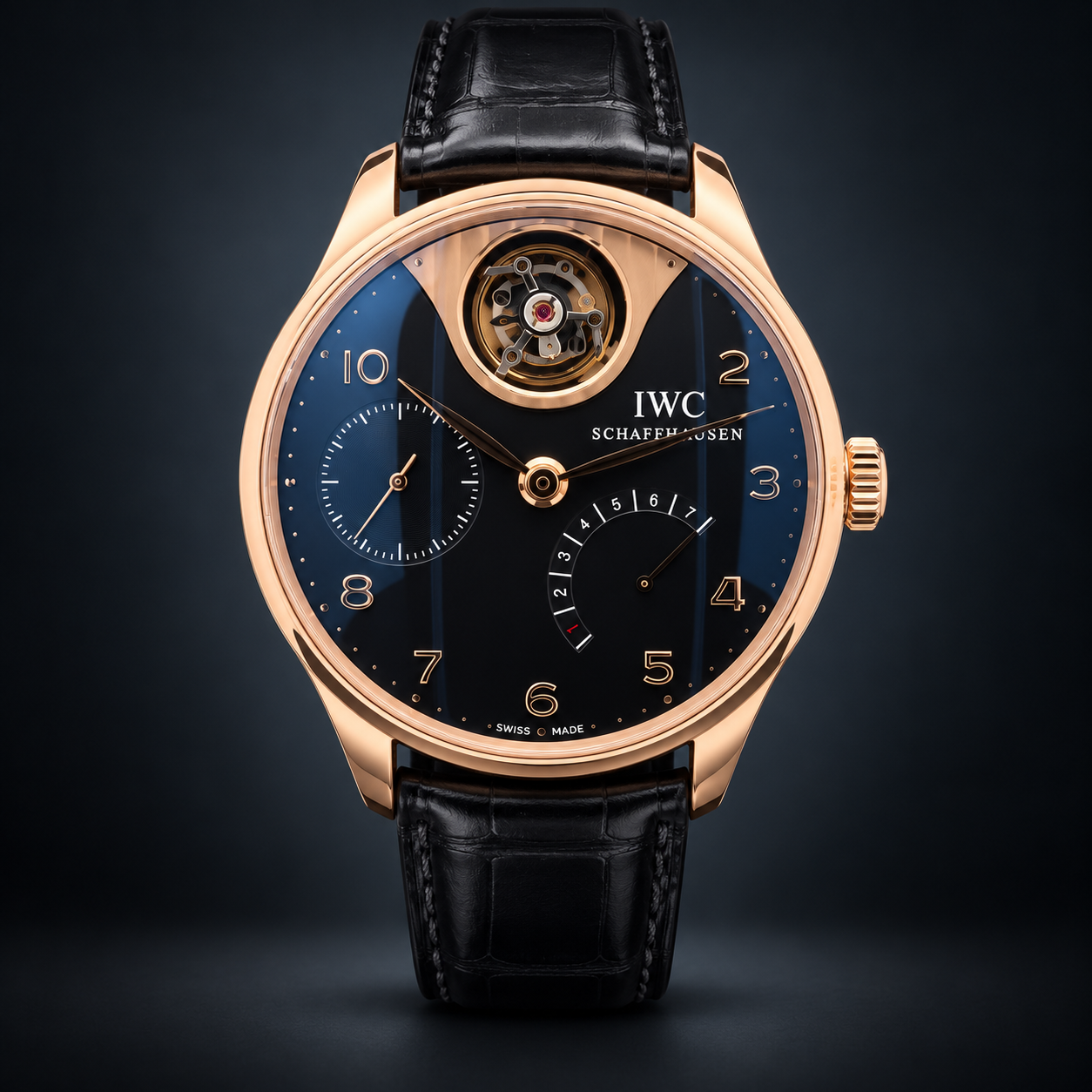 IWC Portuguese 2025 Serviced Portuguese Tourbillon Mystere Ref. IW504210