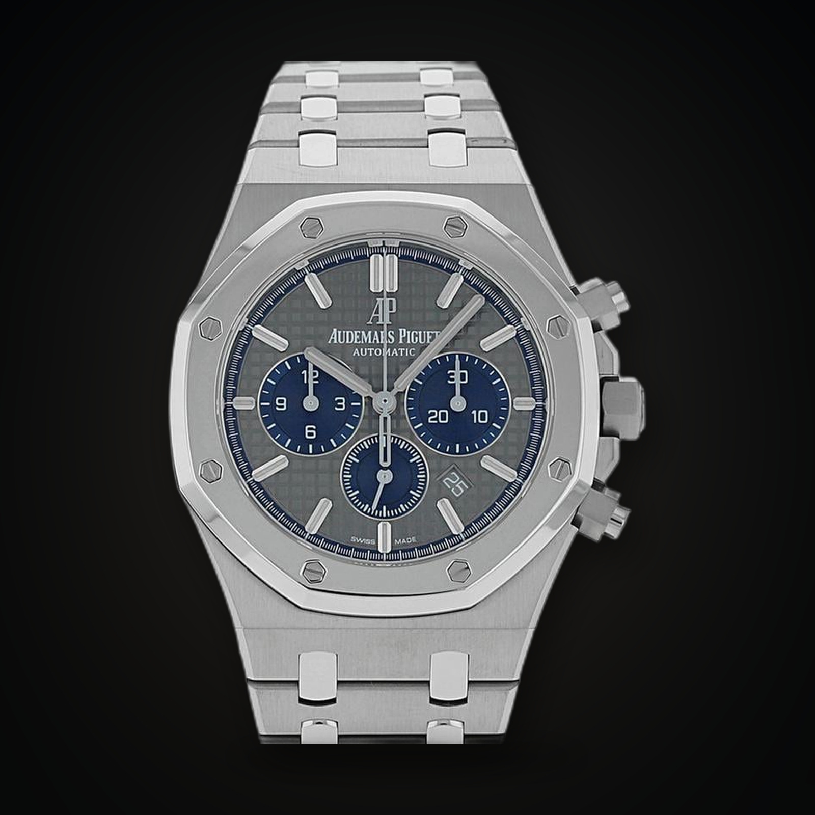 Audemars Piguet Royal Oak Chronograph Platinum bezel Gray Dial 1220IP Ref. 26331IP.OO.1220IP.01