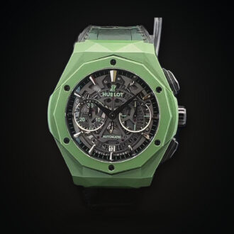 Hublot Classic Fusion Aerofusion CHRONOGRAPH ORLINSKI GREEN CERAMIC 45MM LIMITED EDITION - 99/100 Ref. 525.GX.0179.LR.ORL19