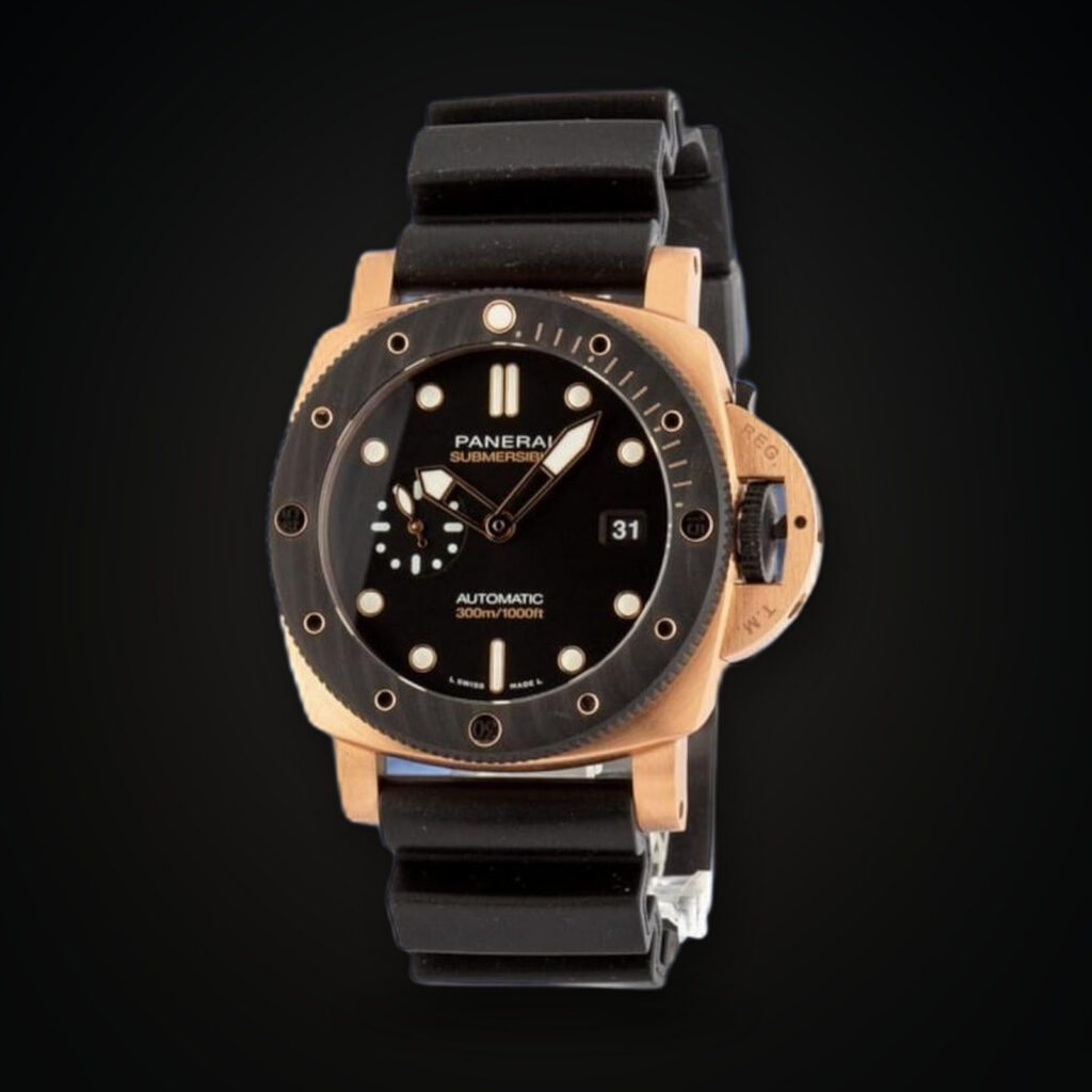Panerai Submersible Quarantaquattro Goldtech Orocarbo PAM02070