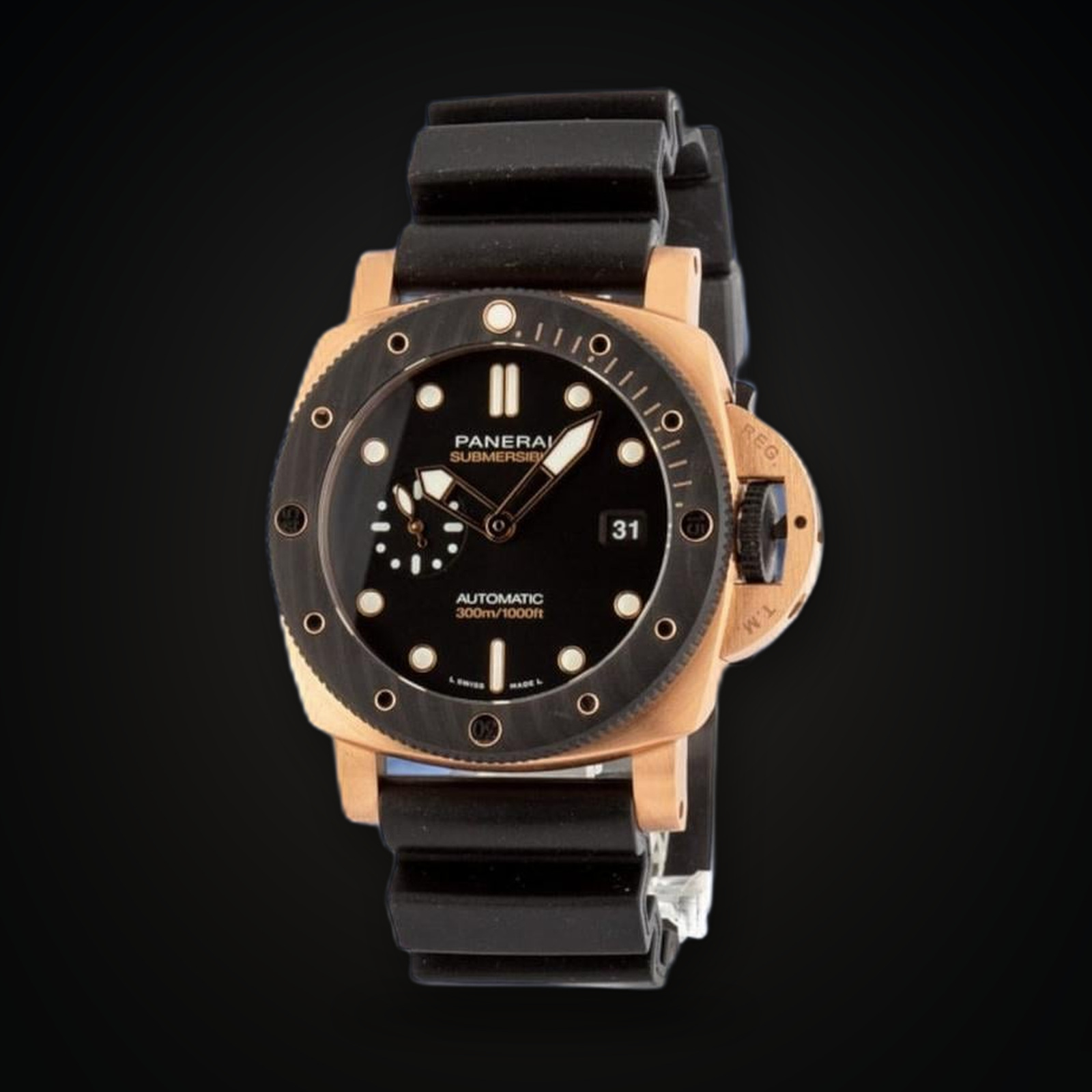 Panerai Submersible Quarantaquattro Goldtech Orocarbo PAM02070