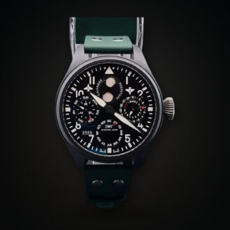 IWC Big Pilot Top Gun Perpetual Calendar Ceramic 48mm IW502902 2016 dated immaculate condition