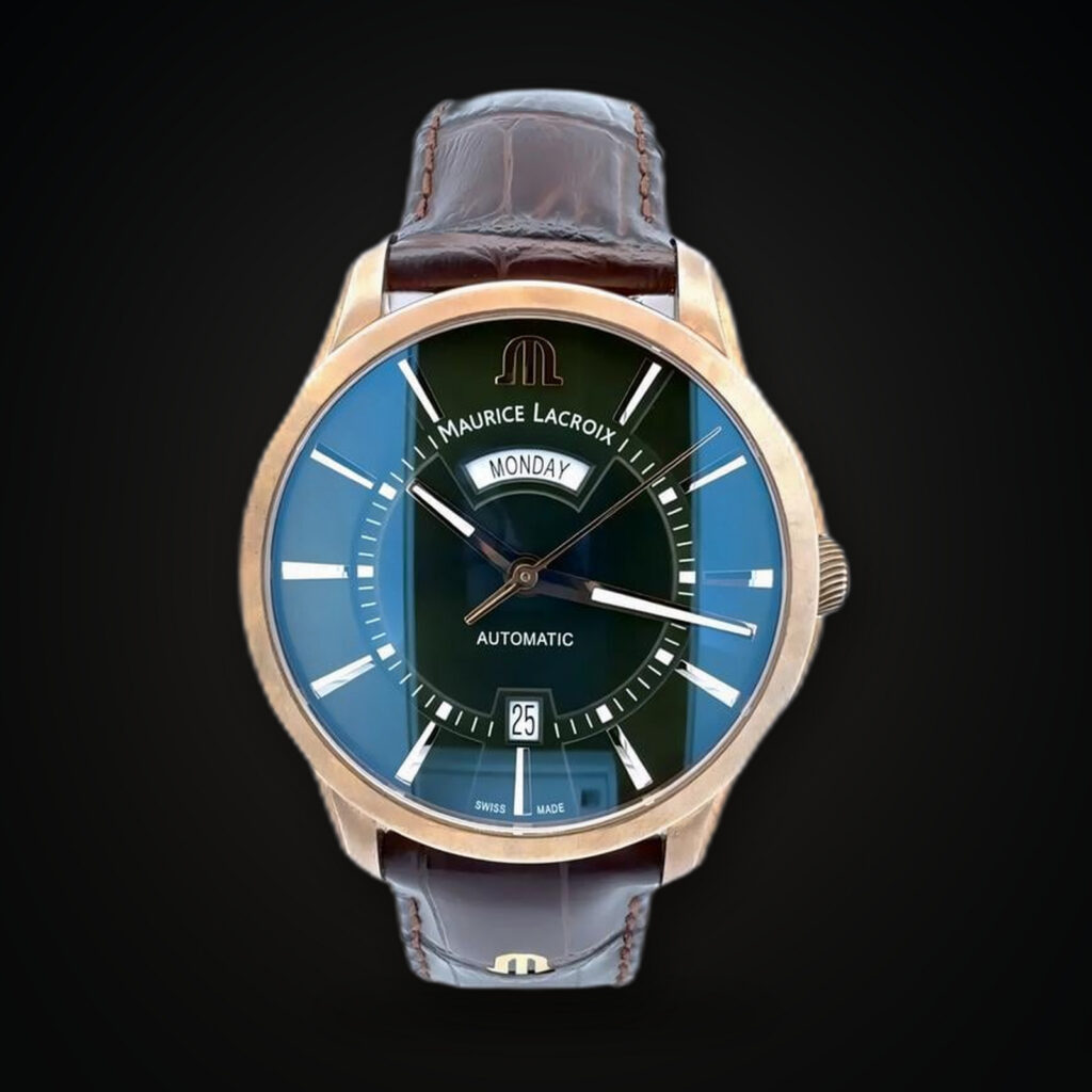 Maurice Lacroix Pontos Day Date Bronze Ref. PT6358-BRZ01-63E-3