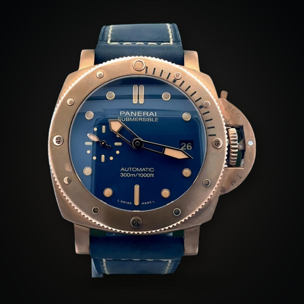 Panerai Submersible Luminor 2025 Submersible 42 3 Days Automatic Bronzo Blu Abisso PAM01074 Full set Ref. PAM 01074