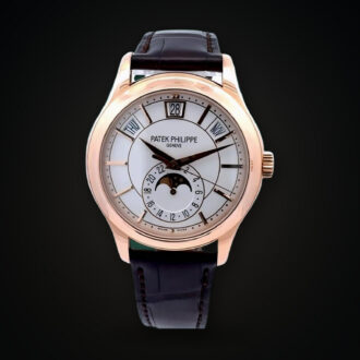 Patek Philippe Annual Calendar 5205 Rose Gold White Dial 40mm 5205R-001 Full Set