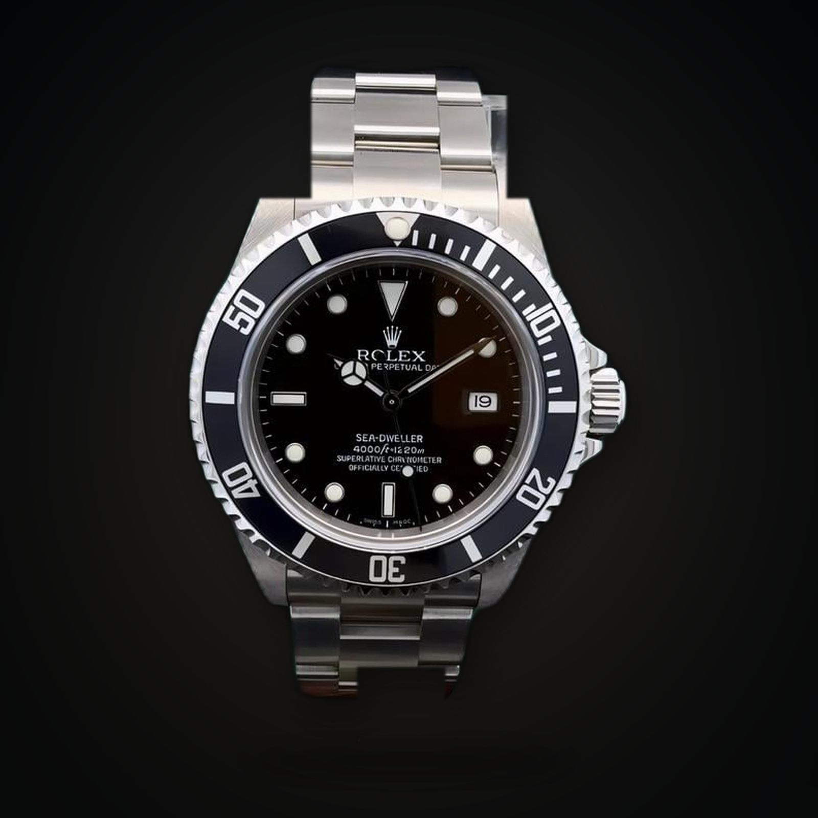 Rolex Sea-Dweller 4000 16600 SuperLuminova M SERIAL MK4 NEW OLD STOCK FULL SET