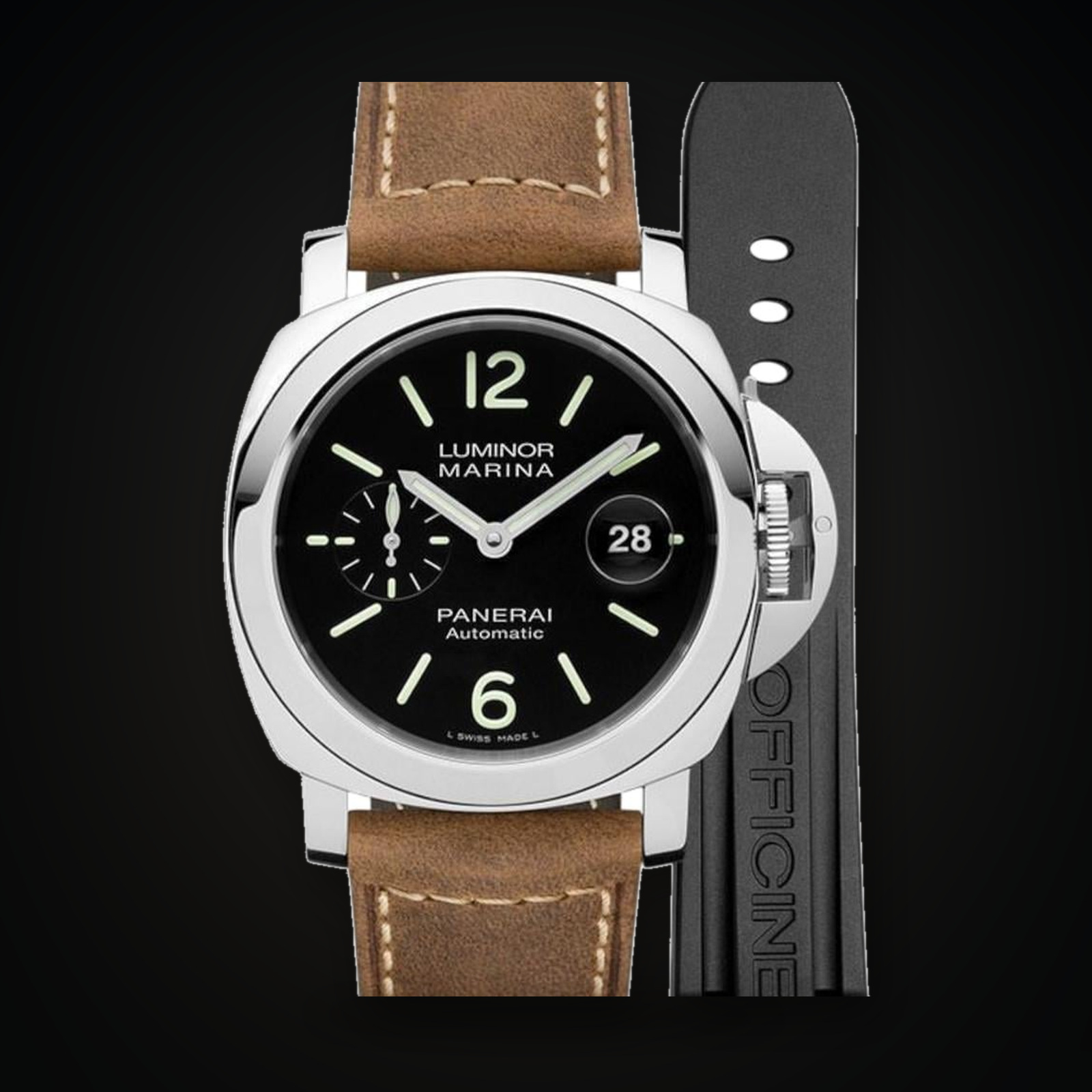 Panerai Luminor Marina NEW PAM01104 Luminor Marina 44 Automatic Stainless Steel / Black Ref. PAM 01104