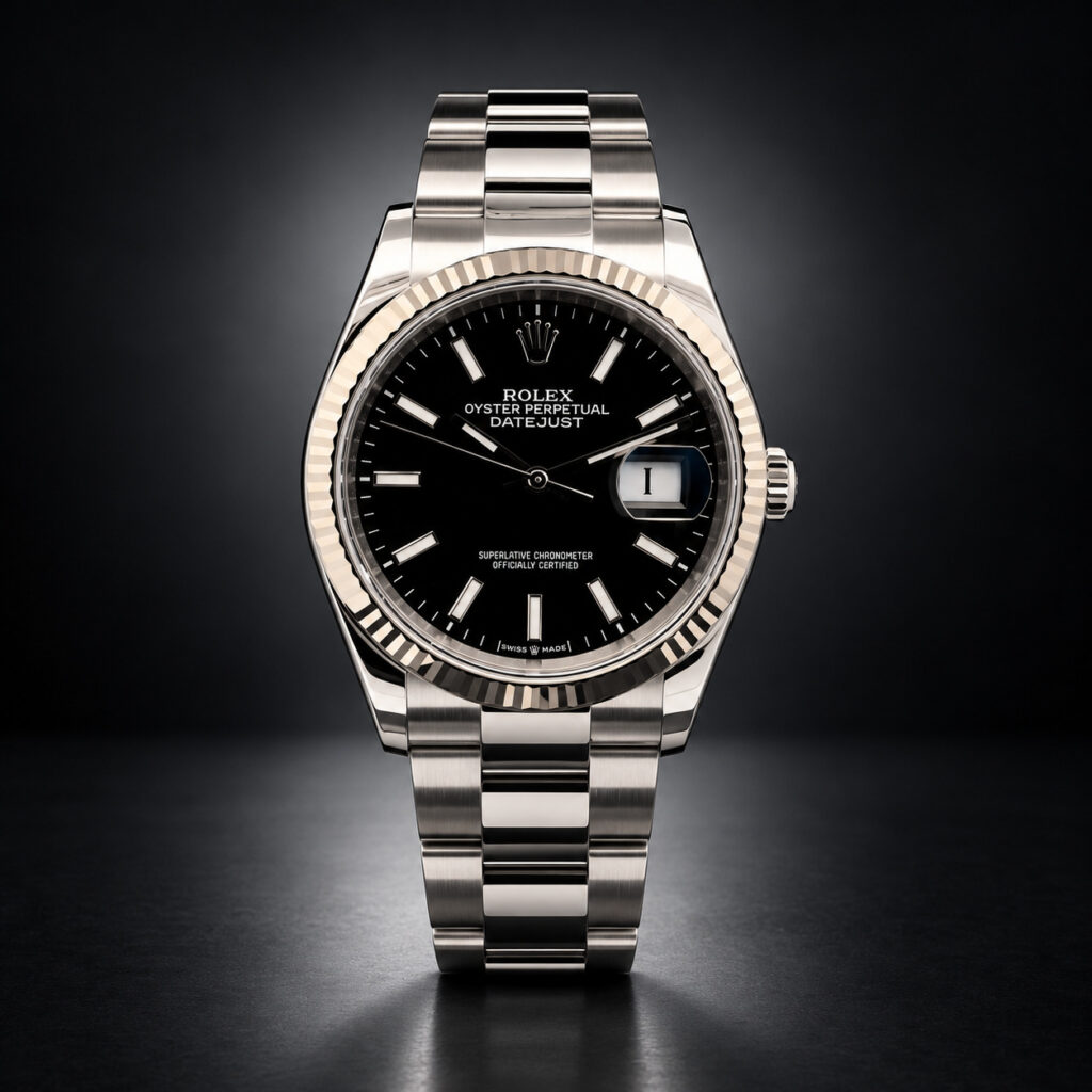 Rolex Datejust 126234-0016 Datejust 36 Stainless Steel / Fluted / Black / Oyster