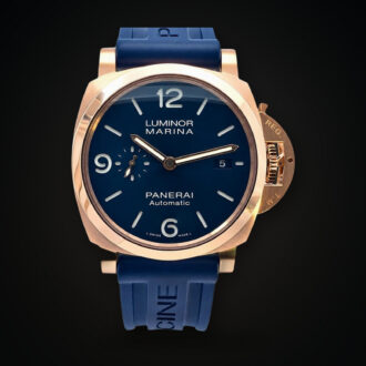Panerai Luminor Marina 2025 Luminor 1950 44 3 Days Goldtech / Sole Blu PAM01112 Full set Ref. PAM 01112