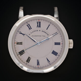 A. Lange & Söhne Richard Lange (BOX & PAPERS) Richard Lange platinum 232.025 - 40.5mm in pristine condition with box papers