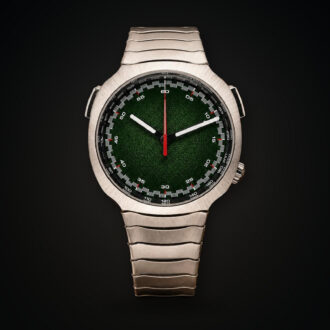 H.Moser & Cie. Streamliner Flyback Matrix Green Fume 6907-1205 42.3mm