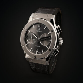 Hublot Classic Fusion Racing Grey 42 Chronograph Titanium / Racing Grey / Rubber Ref. 541.NX.7070.LR