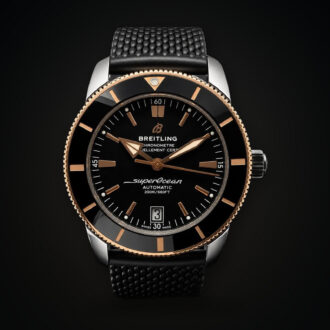 Breitling Superocean Heritage B20 Automatic 44 Rubber Gold Steel Red Gold / Black / Rubber / Folding clasp Ref. UB2030121B1S1