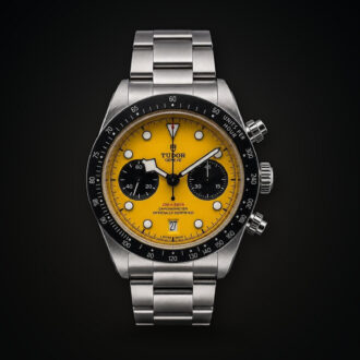 Tudor Black Bay NEW 2026 Black Bay Chrono 39 Bumblebee Stainless Steel / Yellow / Bracelet full set M79310N-0001