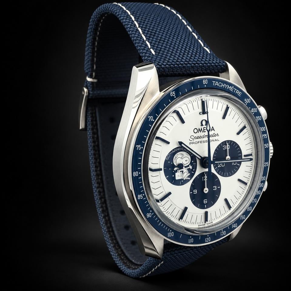 Omega Speedmaster Professional Moonwatch NEW 2026 Speedmaster Professional Moonwatch Apollo 13 50th Anniversary Snoopy fullset Ref. 310.32.42.50.02.001 - Image 11