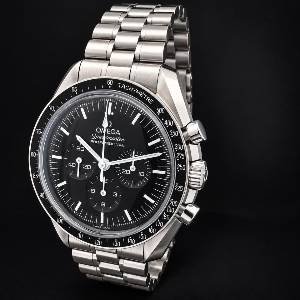 Omega Speedmaster Professional Moonwatch 3861 Stainless Steel 42mm 310.30.42.50.01.001 - Image 3